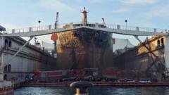 qingdao cargo ship fire, maritime safety standards, shipyard maintenance accidents, foreign-flagged vessel regulations, china port emergency response editorial analysis 2026