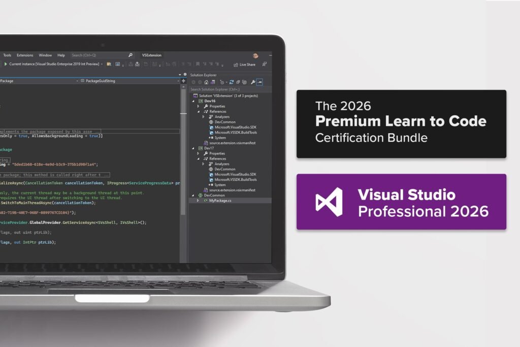 Master Software Development Microsoft Visual Studio 2026 15 Coding Courses for 60 master software development editorial analysis 2026