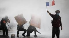 france presidential election, french high school protests, jérôme rodrigues gilets jaunes, jean-luc mélenchon lfi, french public debt economy editorial analysis 2026
